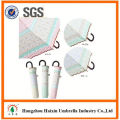 Professional OEM Factory Supply cute 2 fold umbrella with Crooked Handle
